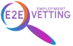 E2E Employment Vetting company logo.